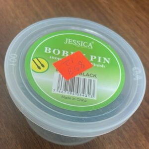 JESSICA PINCHO 2'' 100PCS BLACK EN TARRO KC