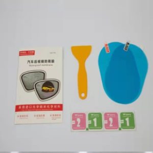 STICKER IMPERMEABLE P/ ESPEJO D/CARRO 6/1