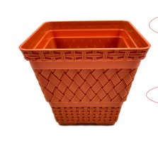 MACETERO CUADRADO DE RATTAN M 6/1 FB
