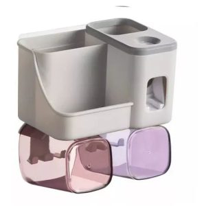 PORTA CEPILLO C/2VASOS