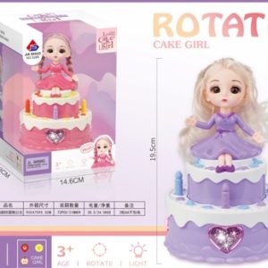 PRINCESA C/ PASTEL GIRATORIO 3/1