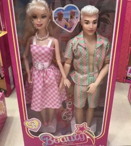 SET BARBIE/KING BEAUTY 3/1