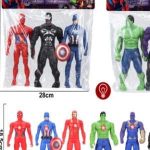 MUÑECO AVENGERS 18.5CM 6/1