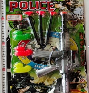 JUEGO D/PITOLA POLICIA 6/1