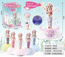 BARBIE SIRENAS MUSICAL MERMAID 3/1