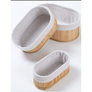 CESTO DE BAMBU OVAL GDE 3/1