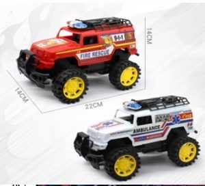 JUGUETE CARRO FIRE 6/1