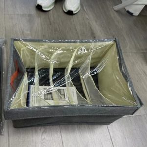 CAJA DE ALMACENAMIENTO 6 COMP 40*28*20CM 3/1