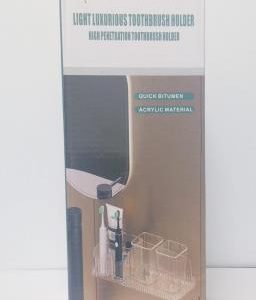 PORTA CEPILLO D/DIENTES EN ACRILICO 3/1 HY